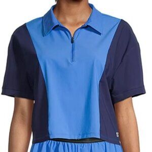 Sports Illustrated Womens Short Sleeve Polo Shirt Size L